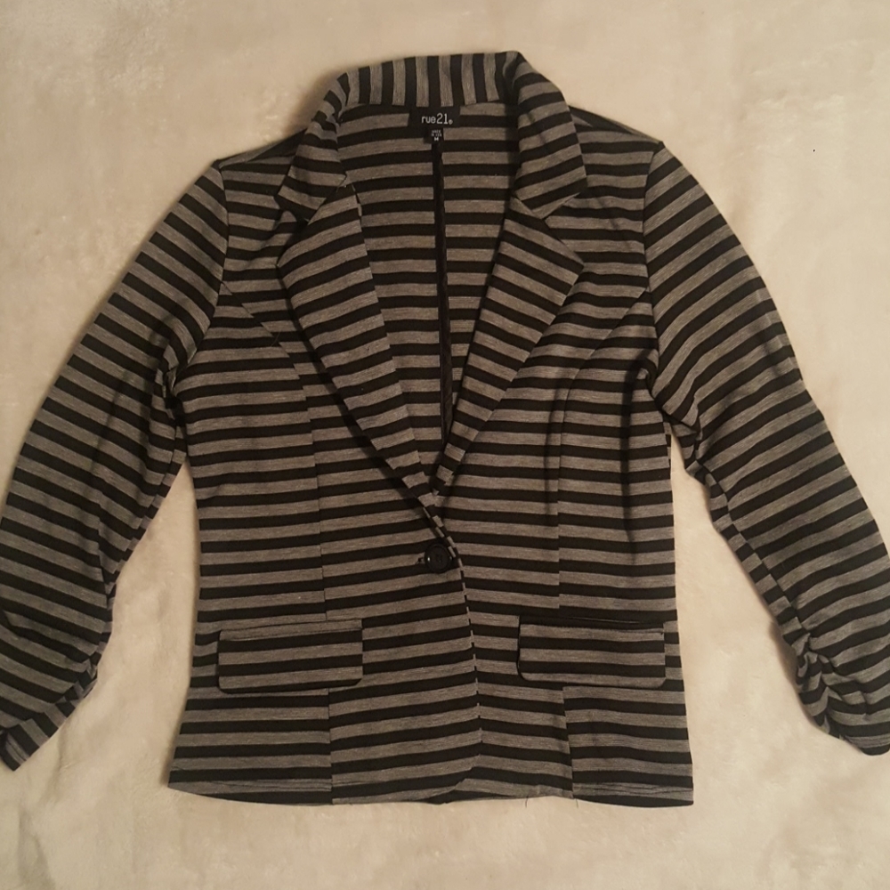 Stripped Blazer